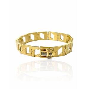 NEW TAT2 DESIGNS women's labradorite piatta chain bracelet in gold